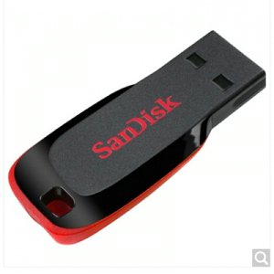 閃迪（SanDisk）酷刃 (CZ50) 16GB U盤 黑紅
