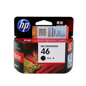 原裝惠普46黑色打印機(jī)墨盒