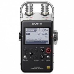 索尼（SONY）PCM-D100 數碼錄音棒/錄音筆 專業(yè)DSD錄音格式 支持無損音樂播放 黑色