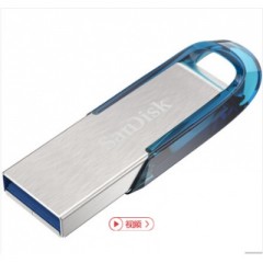 閃迪（SanDisk）酷鑠(CZ73) USB3.0 金屬U盤 64GB 讀150MB/秒 藍(lán)色