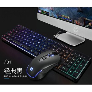 惠普有線薄膜套裝KM200