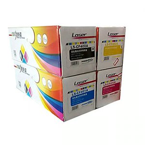彩色激光打印機粉盒LS-CF401A青色