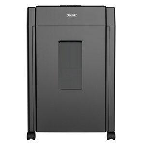 得力（deli）德國5級高保密碎紙機(jī)碎卡機(jī) 多功能辦公商用文件顆粒粉碎機(jī)33043