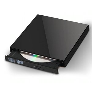USB外置DVD光驅(qū) 臺式機一體機筆記本電腦通用CD刻錄機外接移動光驅(qū) 黑色