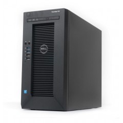戴爾（DELL）Poweredge T30塔式服務(wù)器主機(jī)商務(wù)辦公電腦整機(jī) T30【E3-1225v5 四核】+顯示器 8G內(nèi)存〡2塊1TB SATA硬盤
