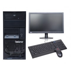 聯(lián)想（Lenovo） TS250 服務(wù)器 塔式服務(wù)器 服務(wù)器主機(jī) E3-1225v6+19.5顯示器 8G內(nèi)存丨2x1T硬盤丨RAID1