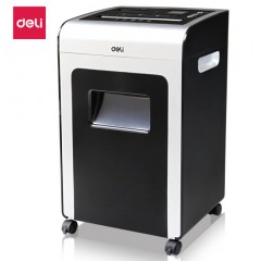 得力(deli)空氣凈化多功能辦公商用碎紙機 31L大容量 4級保密文件粉碎機9917