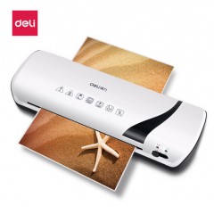 得力（deli）2130 A4塑封小秘書 塑封機(jī) 封裝機(jī) 自動(dòng)過塑機(jī)過膠機(jī) 簡(jiǎn)潔時(shí)尚 靜音型