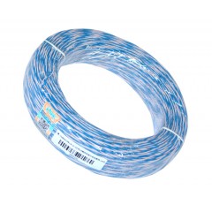 兩芯 純0.5銅 雙絞藍(lán)白電話跳線 電話線 機(jī)房電話跳線 2芯雙絞線 100米