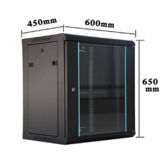 拼裝結構小型壁掛機柜12U路由器交換機機柜9U家用機柜6U壁掛墻柜2U設備機柜4U電腦機柜15U機柜 12U豪華款