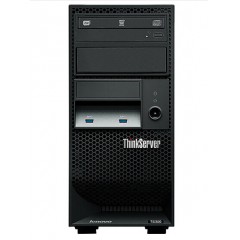 聯(lián)想（ThinkServer）TS250 塔式服務(wù)器 (E3-1225V6/8GB/2x1T SATA 非熱插拔/DVD）
