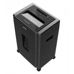 得力（deli）德國5級高保密碎紙機(jī)碎卡機(jī) 多功能辦公商用文件顆粒粉碎機(jī)33043