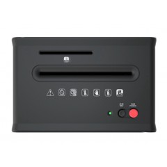得力(deli)4級(jí)保密個(gè)人辦公家用多功能桌面型碎紙機(jī) 小型碎紙機(jī)文件粉碎機(jī)9931