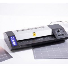 得力（deli） 3890 全金屬大功率塑封機(jī)/過塑機(jī) 冷裱/熱裱功能 多檔位溫度 A3