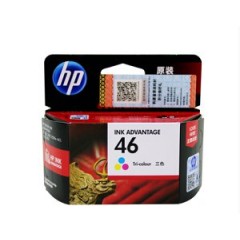 原裝惠普46彩色打印機(jī)墨盒